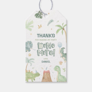 Étiquettes de cadeaux pour fête d'anniversaire din