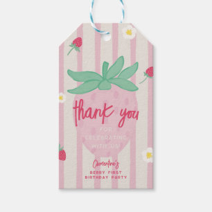 Étiquettes de cadeaux pour les invités de la premi
