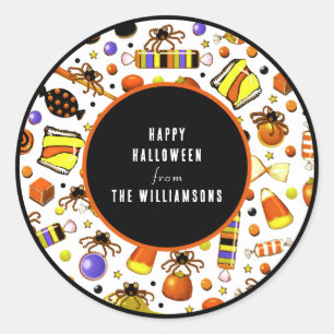Étiquettes de cadeaux pour un joyeux Halloween