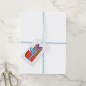 Étiquettes de cadeaux rétro (Avec de laficelle)