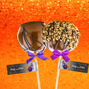 Étiquettes de Cake Pop pour la fête d'Halloween da