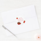 Étiquettes de canne à fraises personnalisables (Enveloppe)