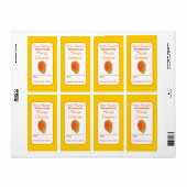 Étiquettes de canne personnalisés pour Jars Mango  (Feuille entière)