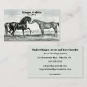 Étiquettes de cavalier modifiables (Devant / Derrière)