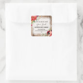 Étiquettes De Chandelles De Soja Parfumées Au Bois (Sac)