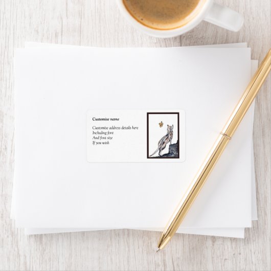 Étiquettes de chat (a278) (En situation)