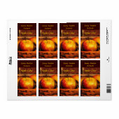Étiquettes de cidre d'Apple (Feuille entière)