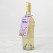 Étiquettes de cintres pour bouteilles (Incliné)