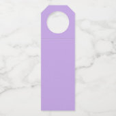 Étiquettes de cintres pour bouteilles (Dos)