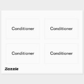 Étiquettes de climatisation (Feuille)
