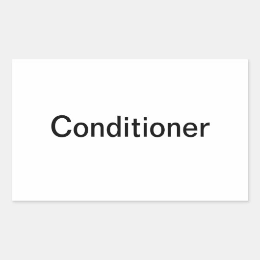 Étiquettes de climatisation (Devant)