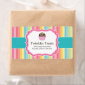 Étiquettes de conditionnement de boulangerie (En situation)