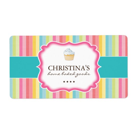 Étiquettes de conditionnement de boulangerie (Devant)