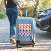 Étiquettes de confiture de fruits mixtes feuille d (Valise Insitu)
