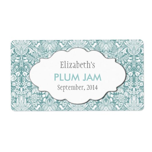 Étiquettes de confiture, de sauce, de canne ou de  (Devant)