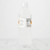 Étiquettes de contenants de miel à peigne diamant  (Dos)