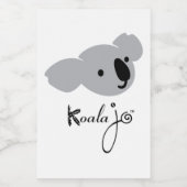 Étiquettes de conteneurs Koala Jo (Étiquettes simples)
