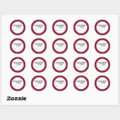Étiquettes de couvercle pour conservation de confi (Feuille)