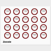 Étiquettes de couvercle pour conservation de confi (Feuille)