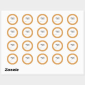 Étiquettes de couvercle pour conservation de confi (Feuille)