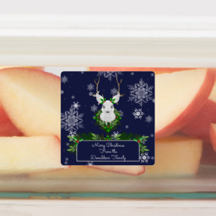 Étiquettes de cuisson Blue Reindeer