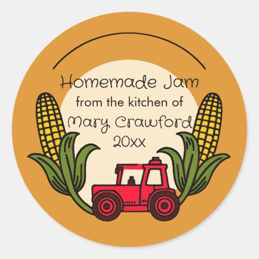 Étiquettes de découpe en canne personnalisés (Devant)