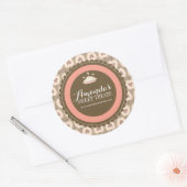 Étiquettes de dessert Whimsical et amusant (Enveloppe)