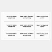 Étiquettes de dossiers (Feuille)