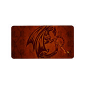 Étiquettes de dragon (Devant)