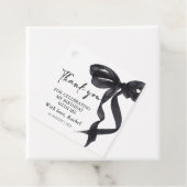 Étiquettes de Faveur d'Anniversaire Élégant Coquet (En situation)