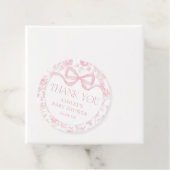 Étiquettes de faveur de baby shower à la chinoiser (En situation)