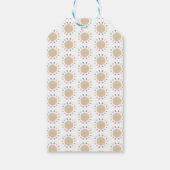 Étiquettes de Faveur de Bain de Bébé Soleil (Dos)