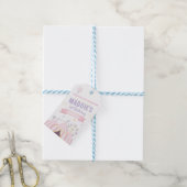Étiquettes de faveur de Carnaval pastel (Avec de laficelle)
