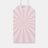 Étiquettes de faveur de Carnaval pastel (Dos)