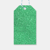 Étiquettes de faveur de chien en ballon vert (Dos)