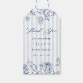 Étiquettes de faveur de douche de mariée Quelque c (Devant)