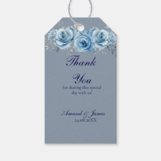 Étiquettes de Faveur de Mariage à l'Aquarelle Flor