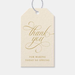 Étiquettes de Faveur de Mariage en Calligraphie Do