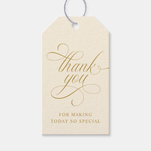 Étiquettes de Faveur de Mariage en Calligraphie Do (Devant)
