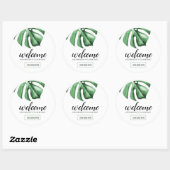 Étiquettes de faveur de sac cadeau pour événement  (Feuille)