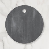 Étiquettes de faveur de succulentes pour Baby SHOW (Dos)