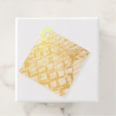 Étiquettes de faveur en feuille de pineapple (Avec boite)