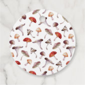 Étiquettes de Faveurs de Mariage Bohème aux Champi (Dos)