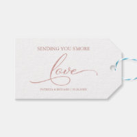 Étiquettes de faveurs "Simple Elegant Script S'mor