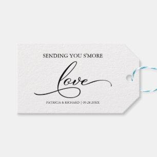 Étiquettes de faveurs "Simple Elegant Script S'mor