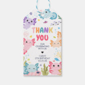 Étiquettes de fête d'anniversaire amusantes pour A (Devant)