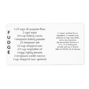 Étiquettes de fondant