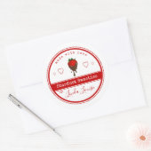 étiquettes de fraise au chocolat (Enveloppe)