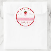 étiquettes de fraise au chocolat (Sac)