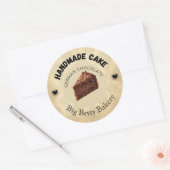 Étiquettes de gâteaux au chocolat allemand personn (Enveloppe)